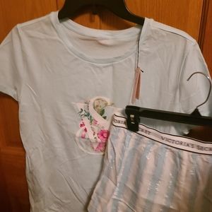 Victoria Secret pajama short set, size small.